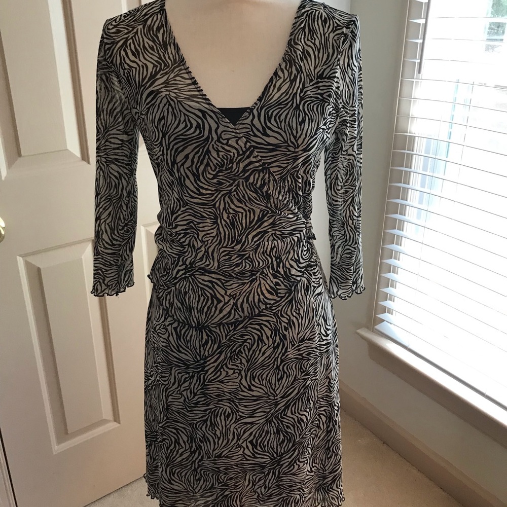 BCBGMAXAZRIA animal print dress. Size small